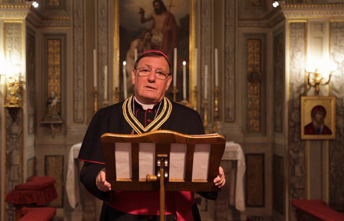 Easter message by the Prelate of the Order and Act of Consecration of the Order