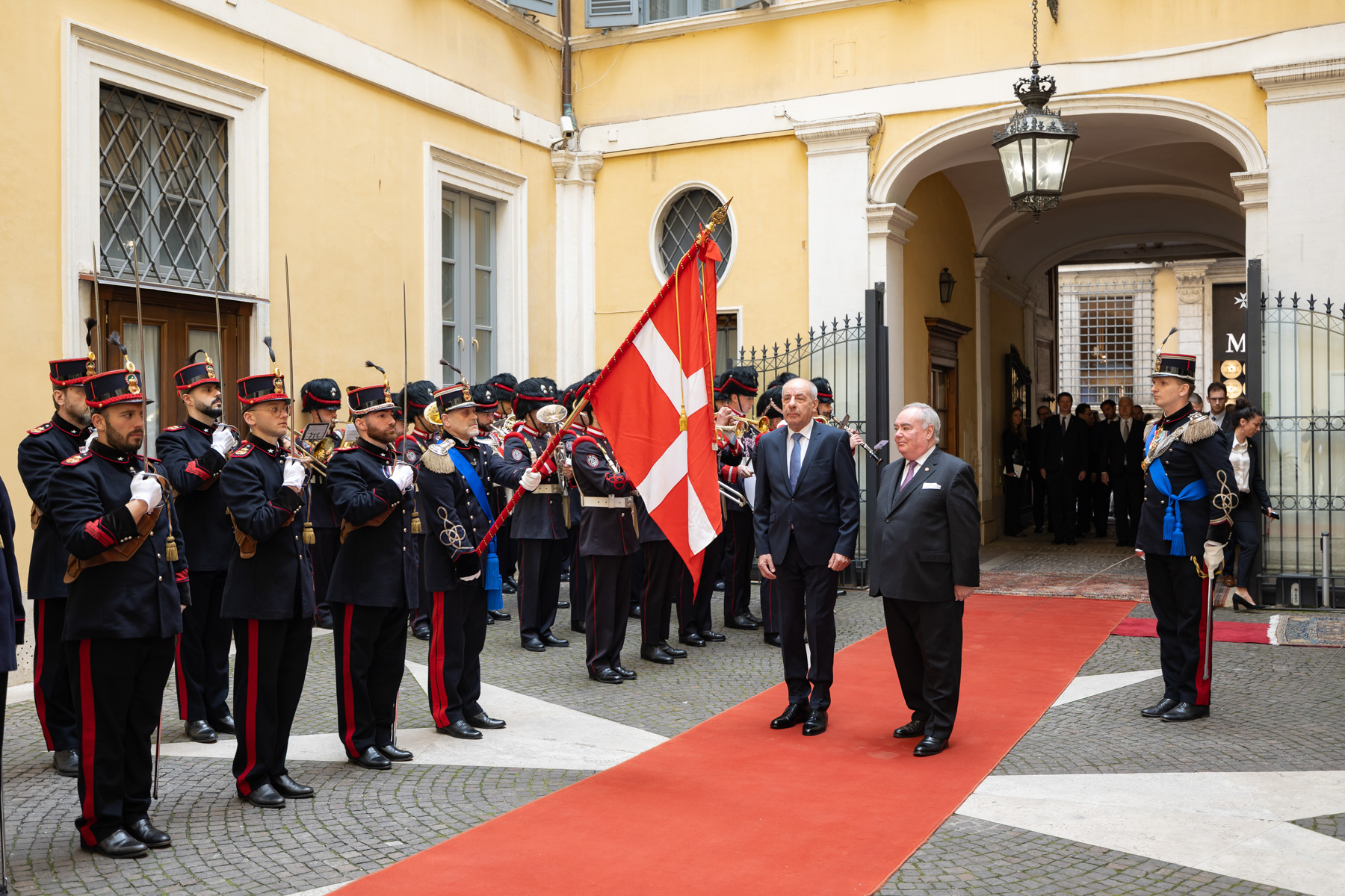 A köztársasági elnök hivatalos látogatást tesz a Máltai Lovagrendnél
