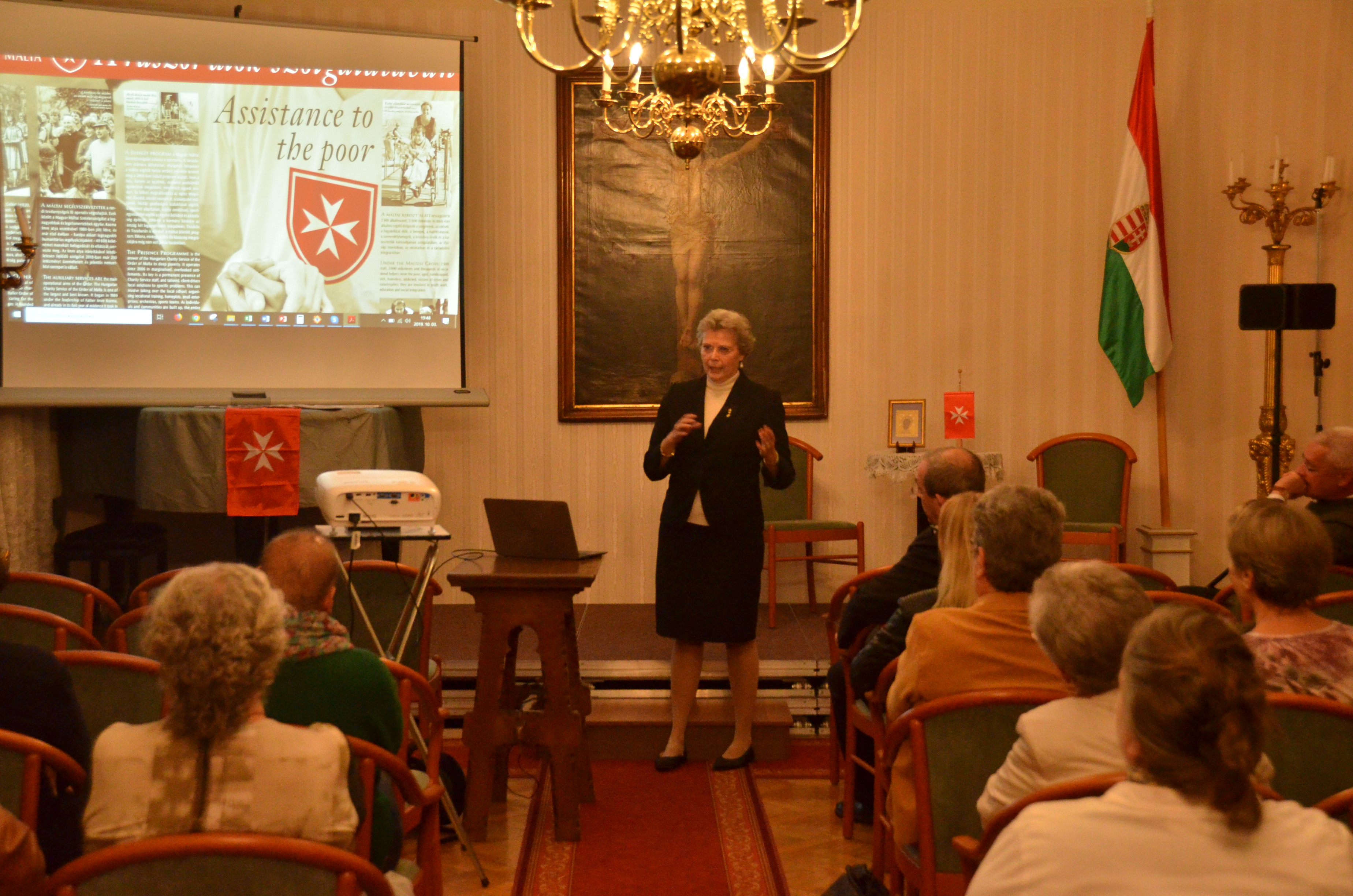 The Order introduces itself in the Pazmaneum in Vienna