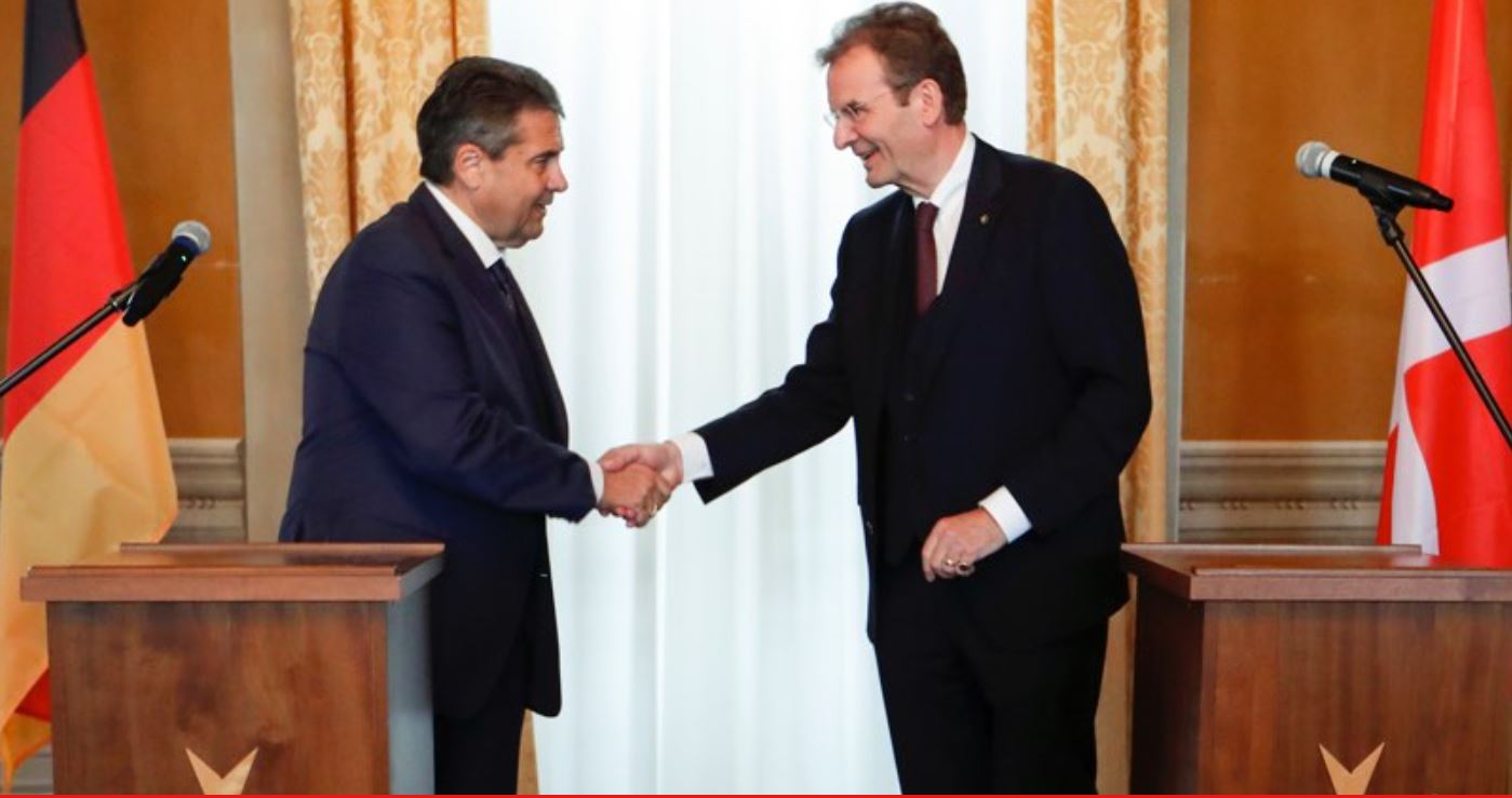 Diplomatic relations established with the Federal Republic of Germany